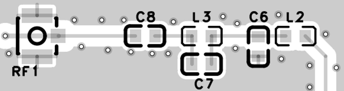 图 3‑15 传输线过孔屏蔽